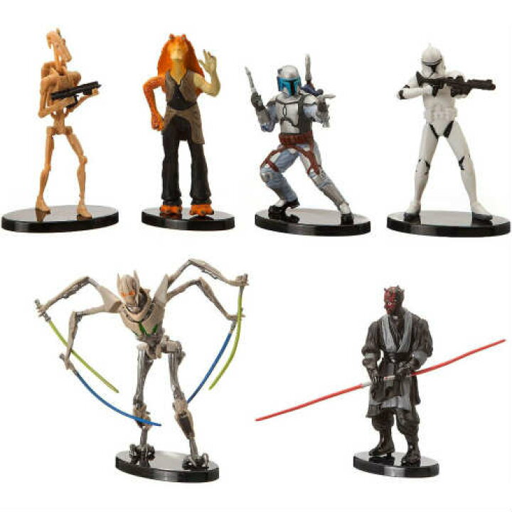 楽天市場】Disney Parks Star Wars Prequel Collection Figure Set 