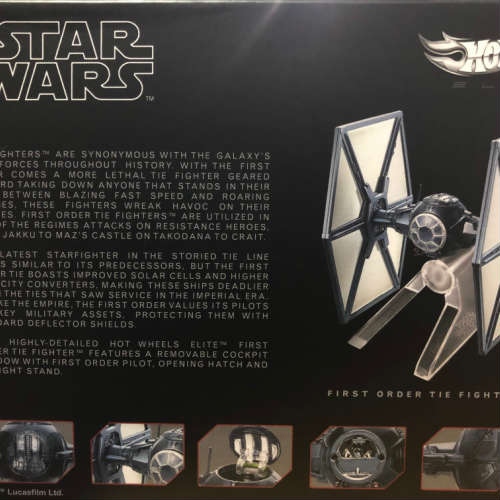 Star Wars The Force Awakens First Order TIE Fighter Vehicle Hot Wheels  スターウォーズ starwars ダイキャスト タイファイター フィギュア おもちゃ TOY ホットウィール アメリカ | STAB BLUE 