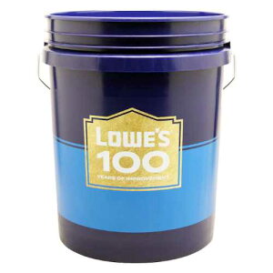 LOWE'S 100 Year Anniversary Bucket 5-Gallon Plastic General Bucket AJ oPc 5K H [Y CY K[W  100NLO AJG AJG