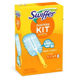 Swiffer Dusters Cleaner Starter Kit スウィッファー ダスター クリーナー スターターキット アメリカ ホコリ ダスト 大掃除 掃除用品 アメリカン ハンディ ワイパー ホコリ取り 取替