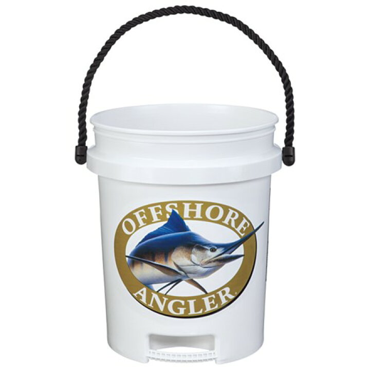 楽天市場】Offshore Angler Logo 5-Gallon Plastic Bucket with Rope 