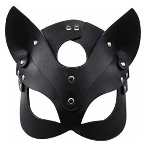 Venetian Masquerade Mask Woman Leather Studded Cat Eye Mask U[ Lbg AC}XN nEB L X^bY  RXv p[eB[ ʕ }fBO}XN