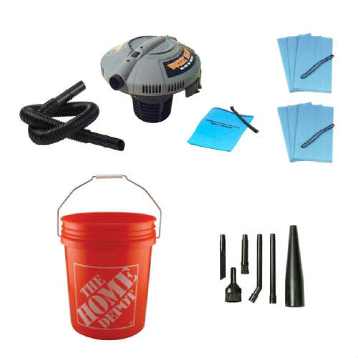 楽天市場】THE HOME DEPOT Bucket Head AND 5gallon Bucket Set 掃除機 