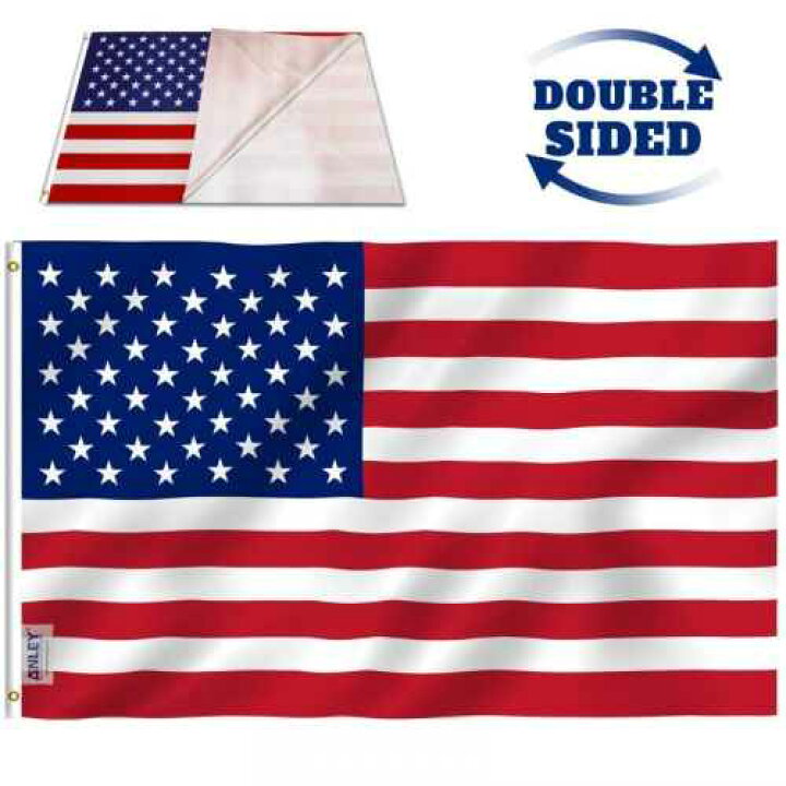 楽天市場】USA Flag Double Sided 星条旗 3f×5f 2層 アメリカ 