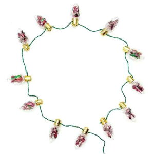 Tinsel String Lights 12LED eBZ XgO Cg C~l[V Cg d Ɩp K[f t p[eB[ XgOCg K[fCg AJ NX}X Christmas NX}X