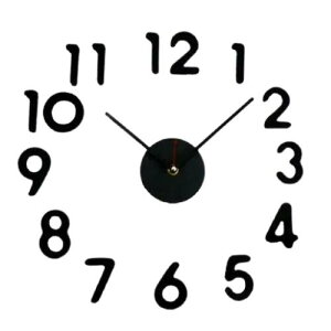 DIY CLOCK BLACK Ǌ|v fB[ACC NbN v 鎞v  n ǒ \ Ɩp CeA E^v XebJ[ ubN BLACK  AJ AJ AJG A