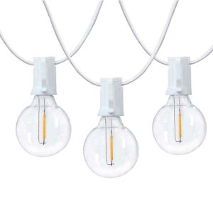 LED G40 Globe String Lights 50 15[g XgOCg K[fjO C~l[V Cg d I[vJtF Ɩp K[f  썑 p[eB K[fCg K[hCg 