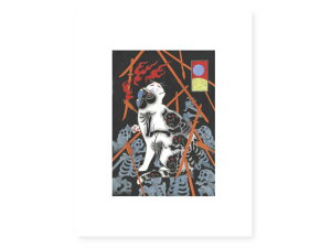 MONMON CATS Skeleton Print Lbg G A[gpl |X^[ Ǌ| G L h tattoo ^gD[ ˂ lR AJ JtHjA AJG AJG