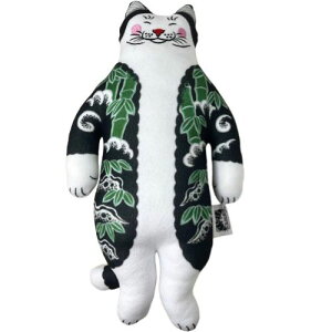 MONMON CATS Tiger Cat Plush Doll Lbg l` h[ ʂ L n h CY~ tattoo ^gD[ ˂ lR  g AJ JtHjA v[g Mtg AJG A