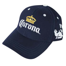 Corona Crown Logo Men's Hat コロナ クラウン ロゴ メンズ ハット キャップ ストラップバック コロナ 帽子 ハット アメリカ コロナビアー NAVY ネイビー 紺