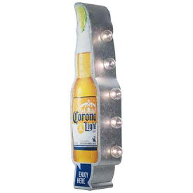 Officially Licensed Corona Light Vintage LED Marquee Sign コロナ エキストラ オフィシャル ライセンス ビンテージ風 ライト 看板 電飾 コロナビール コロナグッズ バー ダイナー 業務用 アメリカ インテリア 店舗 3D 立体看板