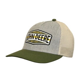John Deere Vintage Patch Mesh Hat ジョン ディアー トラクター Mesh Cap 耕運機 アメリカ アメ車 アメリカン キャップ 帽子 ハット メッシュキャップ メッシュハット