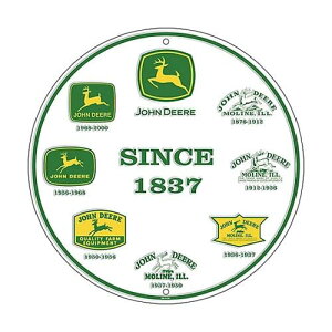 John Deere Metal Sign Round Since 1837 WfBA[ ^ TC Eh VX1837 uLŔ v[g AJ AJ k^@ K[W AJG AJG