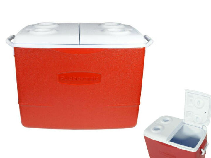 楽天市場】Rubbermaid 50-Qt Cooler 47.3リットル ラバーメイド 