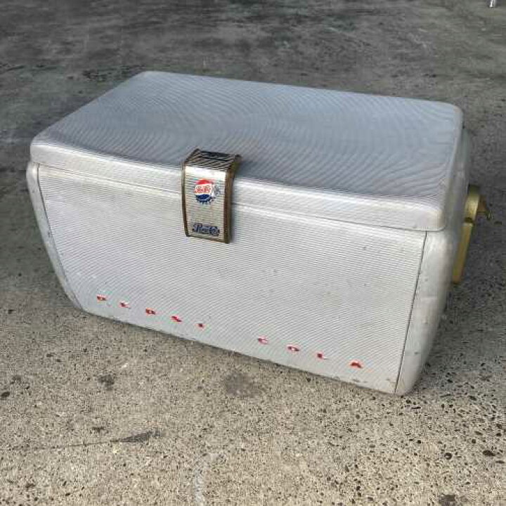 楽天市場】【中古】Vintage Aluminum Pepsi Cooler ヴィンテージ 