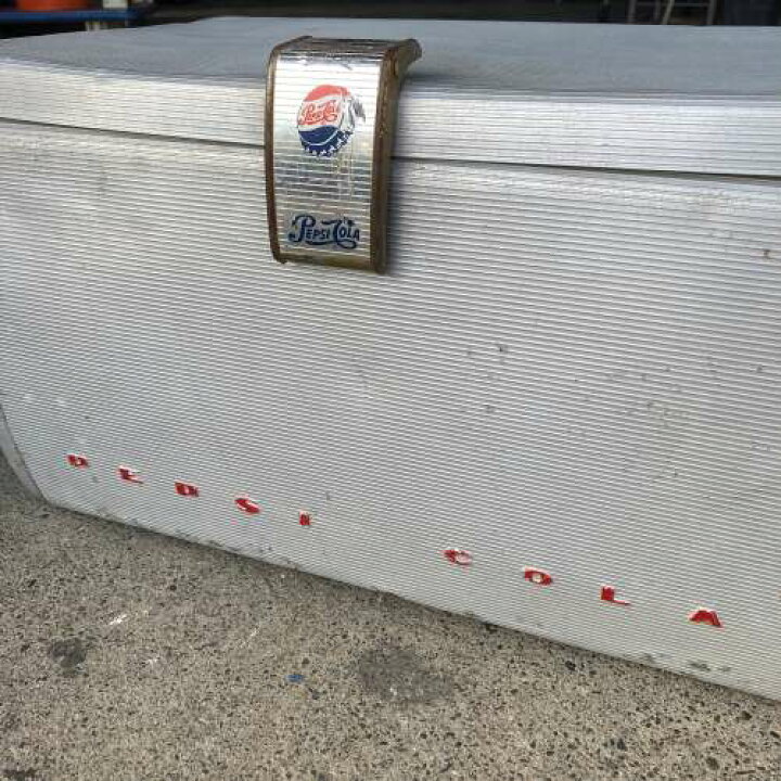 楽天市場】【中古】Vintage Aluminum Pepsi Cooler ヴィンテージ 