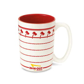 IN-N-OUT-BURGER WHITE & RED MUG インアウトバーガー レッド ホワイト マグ 箱入り マグカップ アメリカ アメリカン ハンバーガー屋 CA カリフォルニア インナウトバーガー