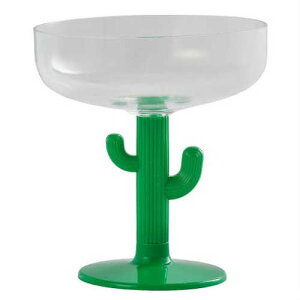Cactus Plastic Margarita Glasses JN^X vX`bN }K[^ OX  JNe AJ p[eB[ o[ Jbv X LVR LVJ Mexico