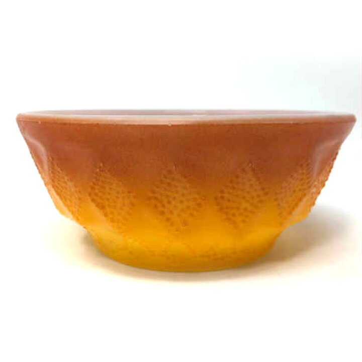 楽天市場】【中古】Fire King Kimberly Cereal Bowl Orenge 