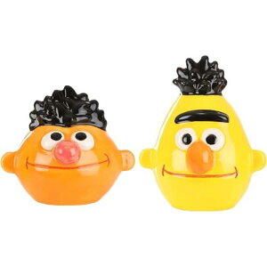 Bert & Ernie Salt and Pepper Shakers Set 2�Z�b�g �o�[�g���A�[�j�[ �\���g���y�b�p�[ �V�F�C�J�[ �\���g �y�b�p�[ �Z���~�b�N Sesame Street �Z�T�~�X�g���[�g ���� �� �Ӟ� ���� �R�V���E �P�[�X �A����