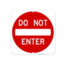 楽天市場】do not enter 看板の通販