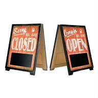 Frame Open/Closed Sign フレーム オープン クローズ サイン 看板 アメリカ 業務用 営業看板 営業時間 店…