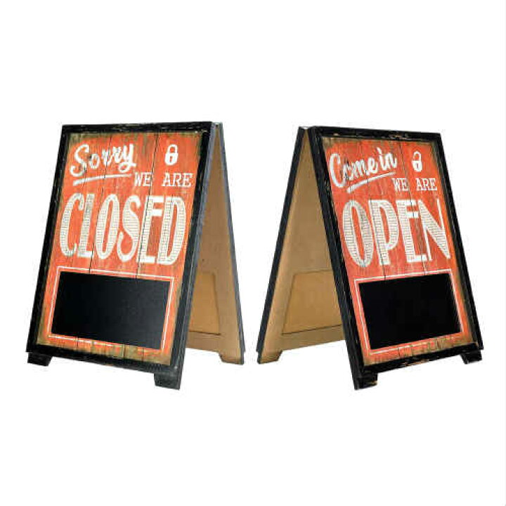 楽天市場】Frame Open/Closed Sign フレーム オープン クローズ サイン 