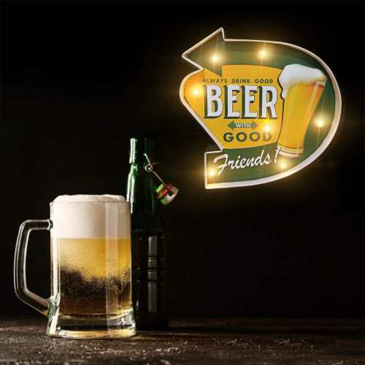 楽天市場 Light Up Bar Sign Led ライトアップ バー サイン ライト 看板 電飾 ビアー ビール バー ダイナー 業務用 アメリカ インテリア 店舗 立体看板 おしゃれ レトロ ビンテージ Stab Blue Enterprise