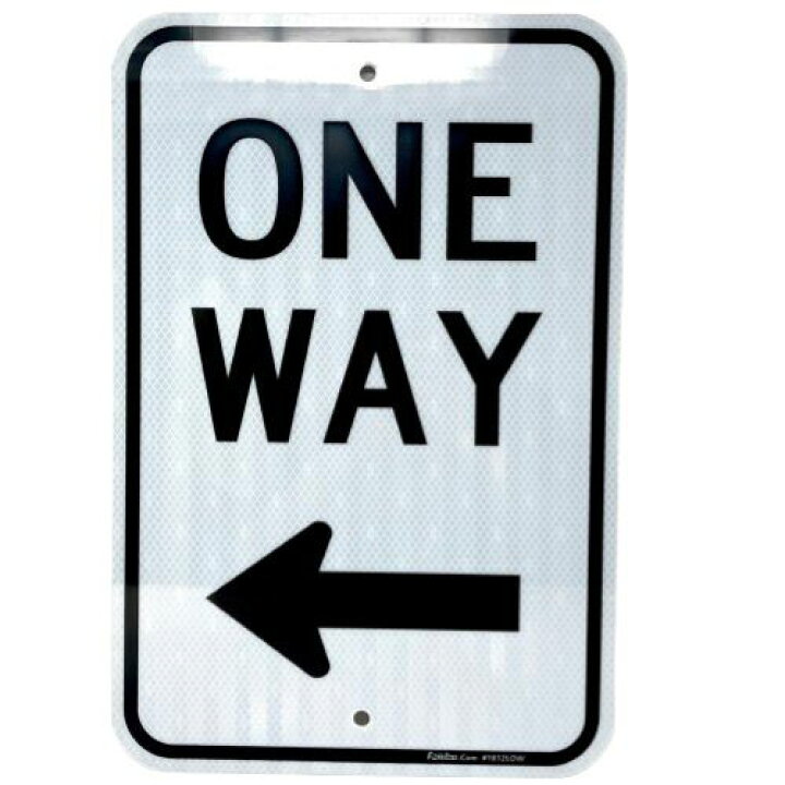 楽天市場】ONE WAY 看板 ワンウェイ 一方通行標識 反射 反射シート 