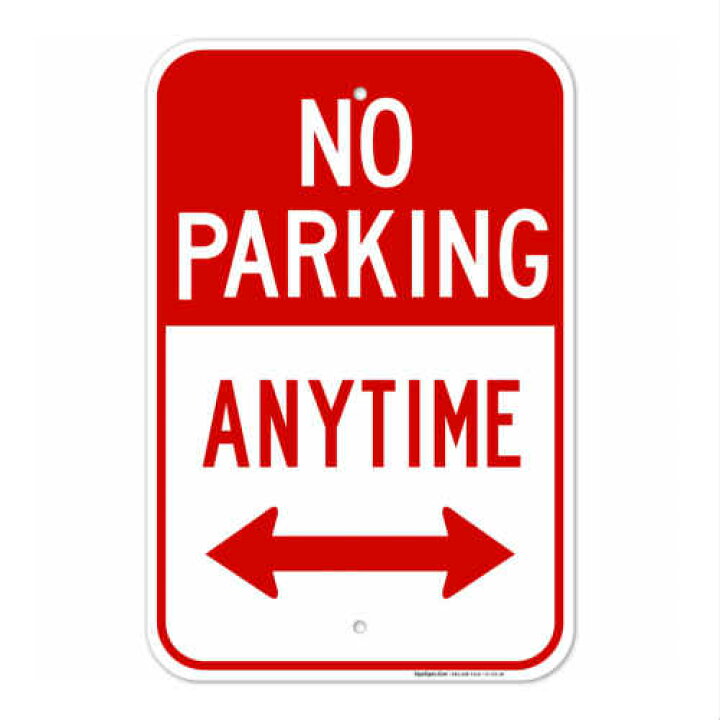 楽天市場】No Parking Anytime Sign 看板 ノー パーキング エニタイム 