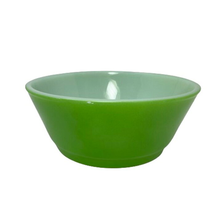 楽天市場】【中古】Fire King Cereal Bowl Green ファイヤーキング 