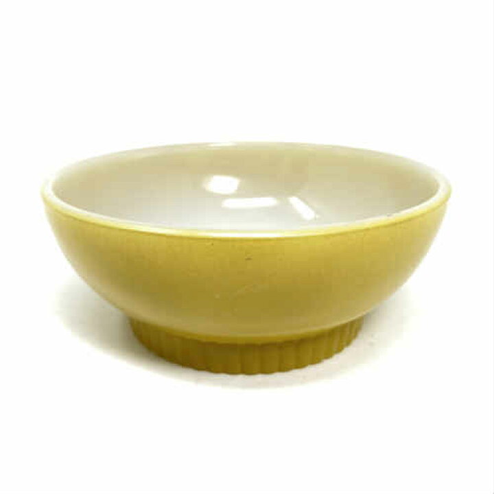 楽天市場】【中古】Fire King Lib Bottom Chili Bowl Mustard Yellow 