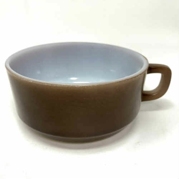 楽天市場】【中古】Fire King Stacking Soup Cup Brown 