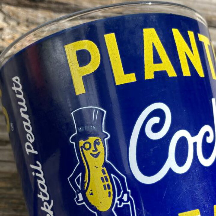 楽天市場】【中古】Planters Mr. Peanut Glass ミスター ピーナッツ 