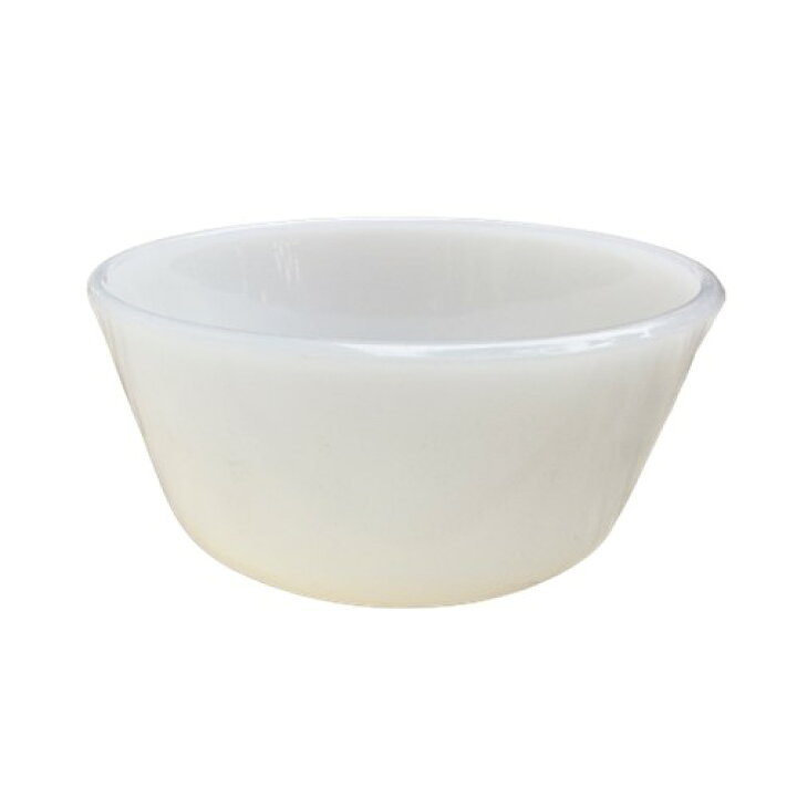 楽天市場】【中古】Fire King Milk Glass Custard Cup 