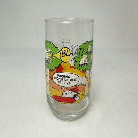 【中古】希少 McDonald’s Glasses Camp Snoopy Collection マクドナルド グラス キャンプ スヌーピー コレクション レア アメリカ ビンテージ アメリカン 1983年 ノベルティグラス 80s