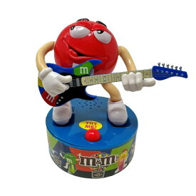 【中古】m&m's ROCK STAR エム アンド エムズ ロックスター フィギュア チョコレート アメリカ ビンテージ 人形 置物 ヴィンテージ サウンド 動く ギター