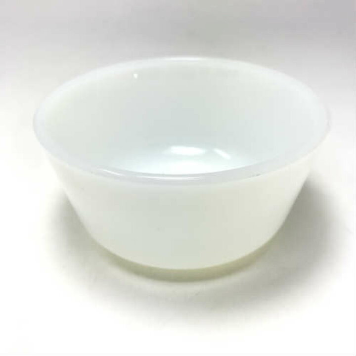 楽天市場】【中古】Fire King Milk Glass Custard Cup 