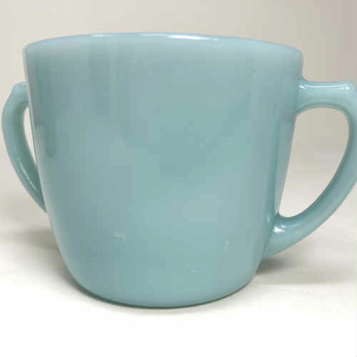 楽天市場】【中古】【希少】Fire King Turquoise Blue Creamer and 