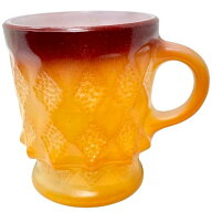 【中古】Fire King KIMBERLY Orange ファイヤーキングマグカップ キンバリーシリーズ オレンジ 中古 海外…