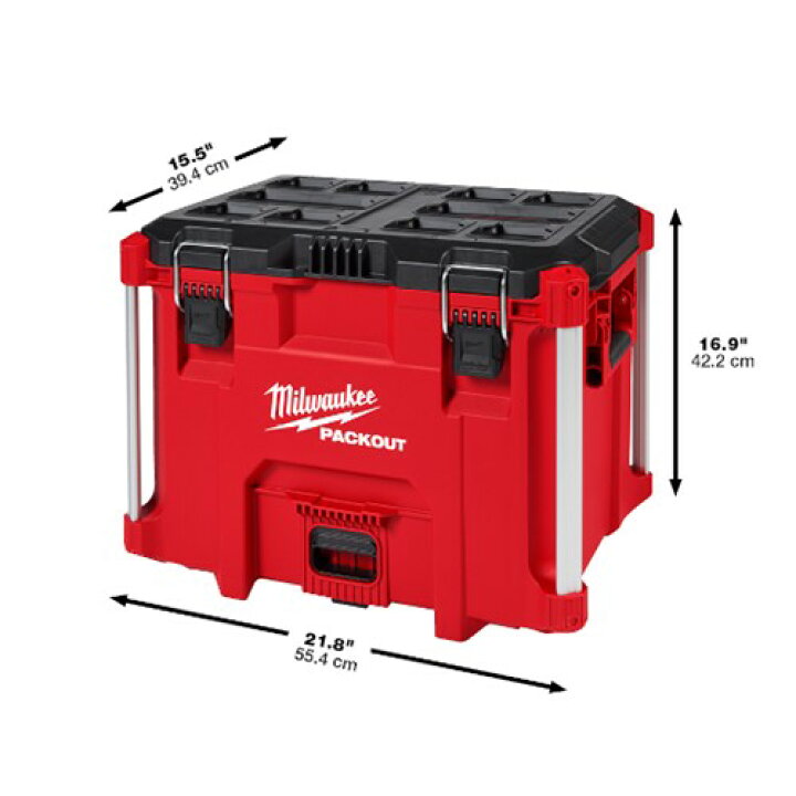 楽天市場】Milwaukee PACKOUT XL Tool Box ミルウォーキー パック 