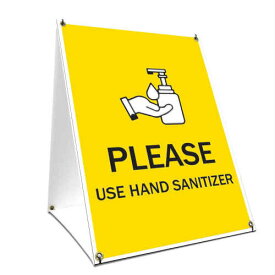 Please Use Hand Sanitizer Sign 手指消毒 お願い 看板 消毒 警告 お願い看板 注意喚起 アメリカ 英語 コロナウイルス コロナ対策 コロナ クリニック 病院 訪問者 業務用 お店 店舗 英語看板