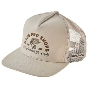 Bass Pro Shops Authentic Gear Mesh-Back Cap �o�X�v���V���b�v�X �I�[�Z���e�B�b�N �M�A ���b�V���o�b�N�L���b�v ���b�V���L���b�v �X�i�b�v�o�b�N�L���b�v �L���b�v �ނ� �A�E�g�h�A �u���b�N�o�X �x
