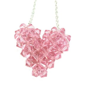 Pink Swarovski Elements Aurore Boreale Heart Pendant n[g XtXL[ Vo[`F[ y_g sNiBPjMtg v[g lbNX Vo[yyMt_z