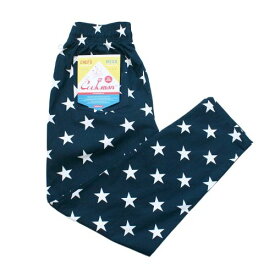 クックマン シェフパンツ Chef Pants Star Navy スター ネイビー アメリカ アメリカン COOKMAN Cookman ユニセックス 星 男女兼用 ワークパンツ