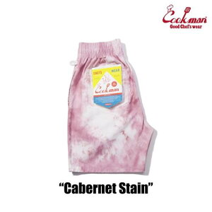 �N�b�N�}�� �V�F�t�p���c �V���[�g�p���c Chef Pants Short Cabernet Stain �J�x���l �X�e�C�� �A�����J �A�����J�� COOKMAN Cookman �Z�p�� �V���[�p�� ���[�N�p���c ���j�Z�b�N�X �j�����p �V���[�g�p��