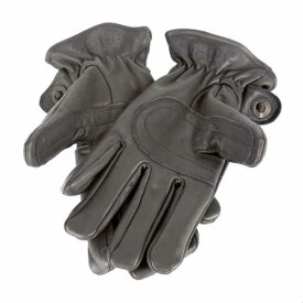 PRISM SUPPLY CO Rodeo Gloves Black プリズム ロデオ グローブ ブラックレザー 革 手袋 アメリカ アメリカン バイク ハーレー フリース裏地 シンチロープ