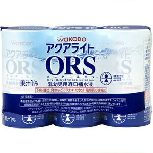 楽天市場 アクアライト Ors 乳幼児用イオン飲料 125ml 3 アサヒグループ食品 アクアライト ベビー 赤ちゃん フード 離乳食 飲料 ドリンク おすすめ ホシイ