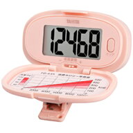 タニタ 歩数計 PD645 ピンク 1台 ＊タニタ/腰につけて歩数を計る/見易い大型表示/文字高1.5cm/入門ユーザ…