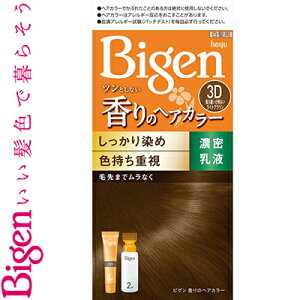 �r�Q�� ����̃w�A�J���[ ���t 3D �������������邢���C�g�u���E�� 40g+60mL ����򕔊O�i �z�[���[ Bigen �w�A�J���[ �������� �����B��